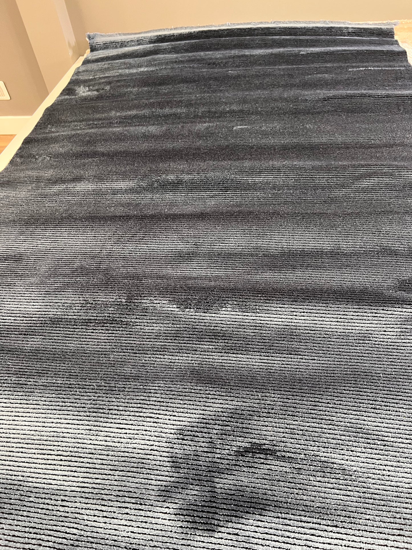 Eclipse 6106 Blue Black Area Rug