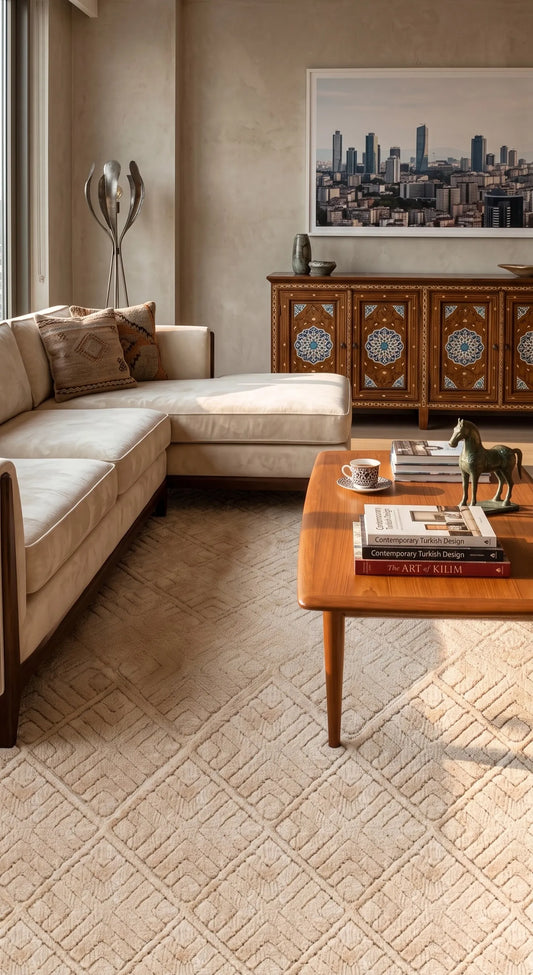 Meta 1549 Beige Area Rug