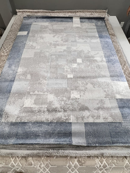 Sephora 4593A Blue Gray Area Rug
