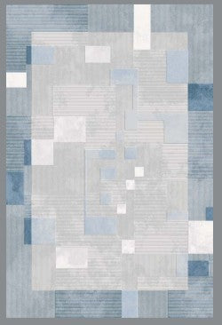 Sephora 4593A Blue Gray Area Rug