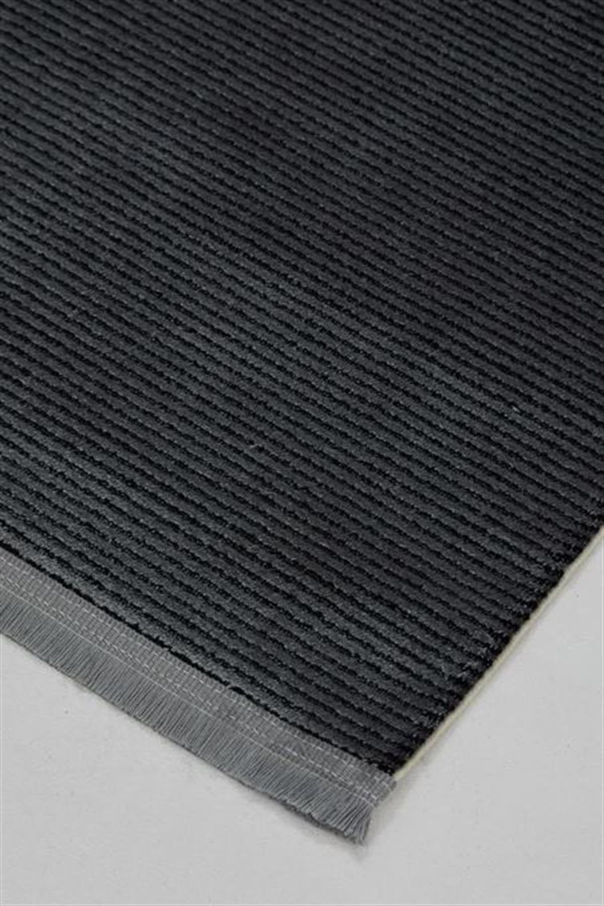 Eclipse 6107 Gray Black Area Rug