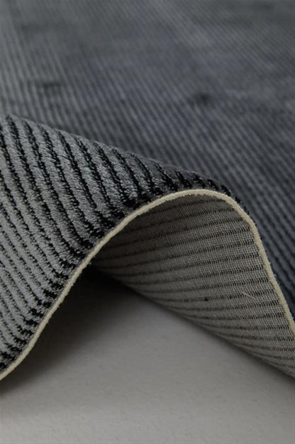 Eclipse 6107 Gray Black Area Rug