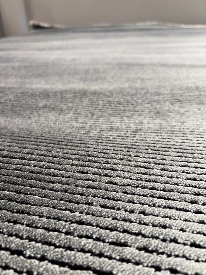 Eclipse 6107 Gray Black Area Rug