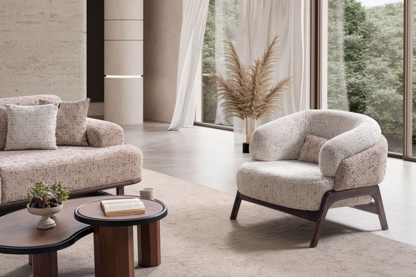 Dolphin Accent Chair