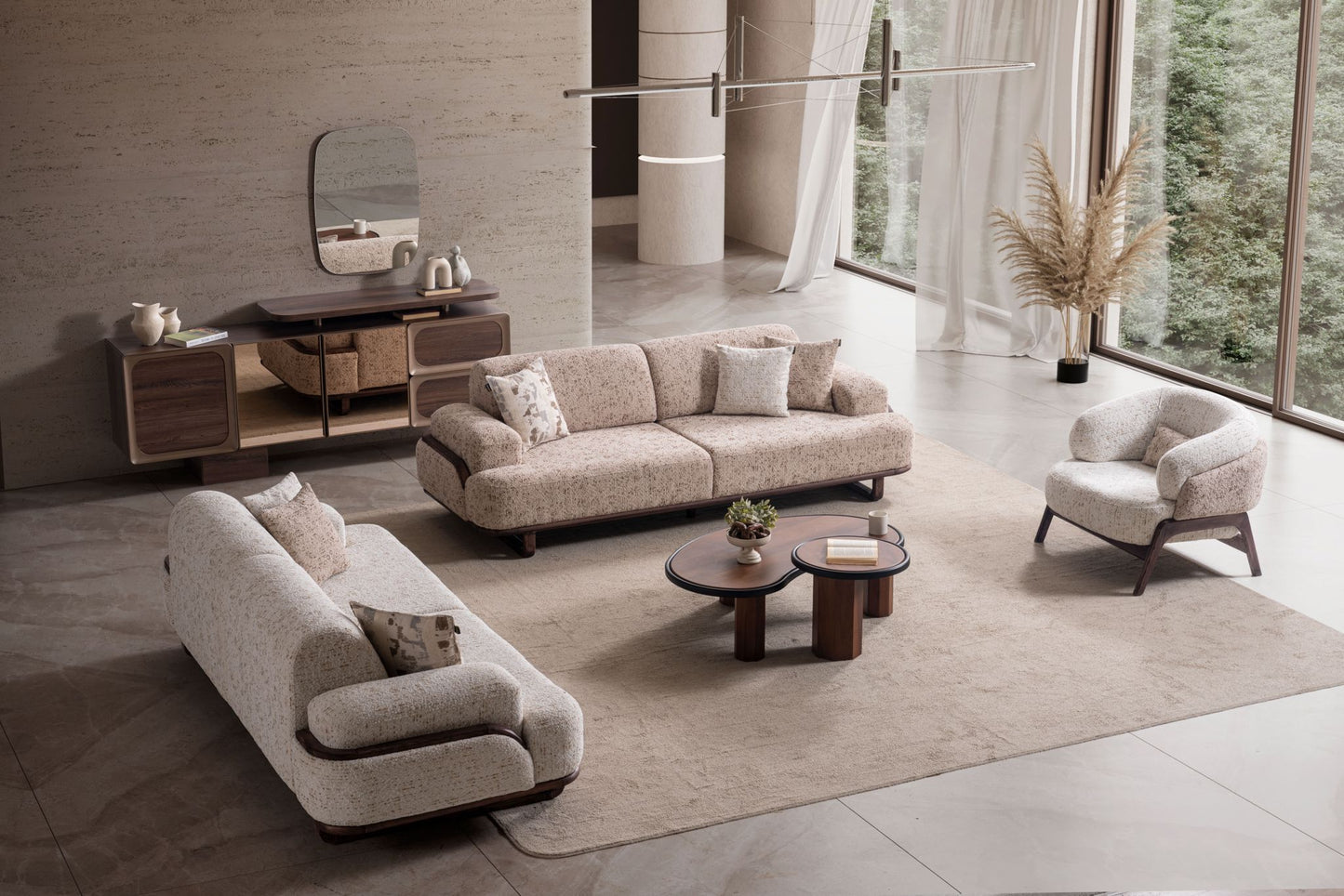 Dolphin Sofa Set