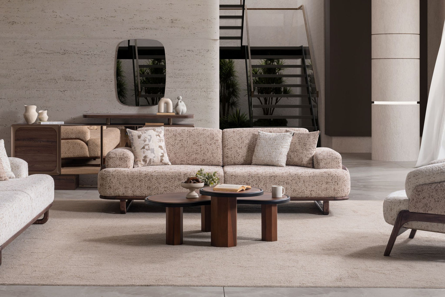 Dolphin 3-Seater Sofa