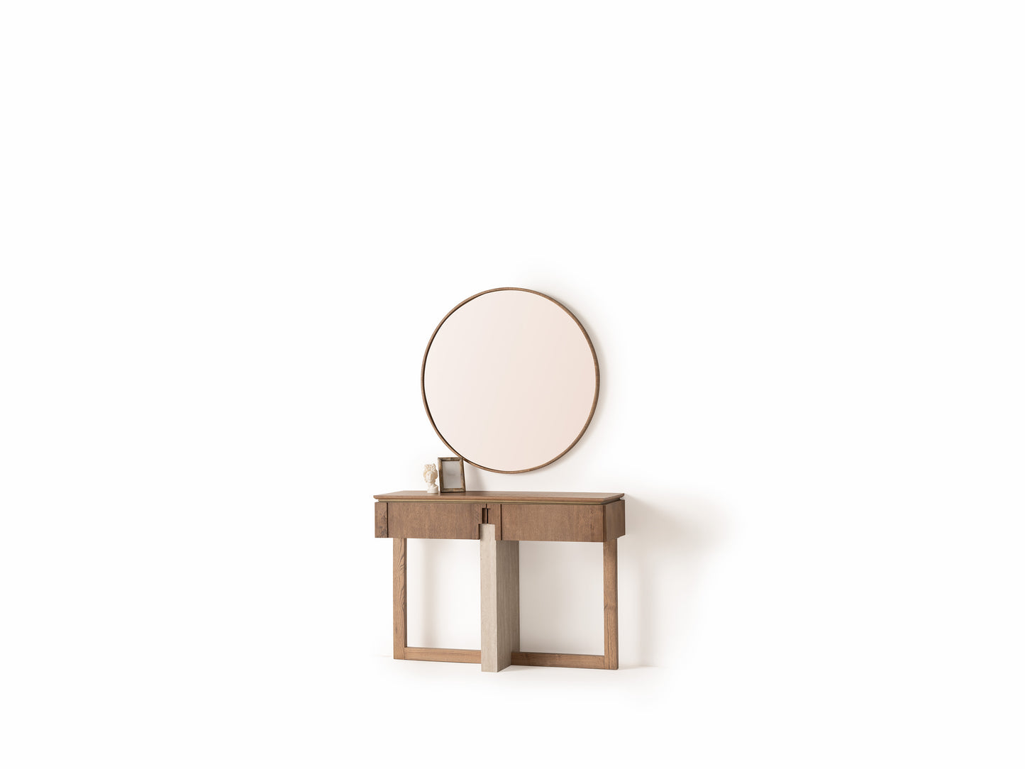 Quatro Round Mirror