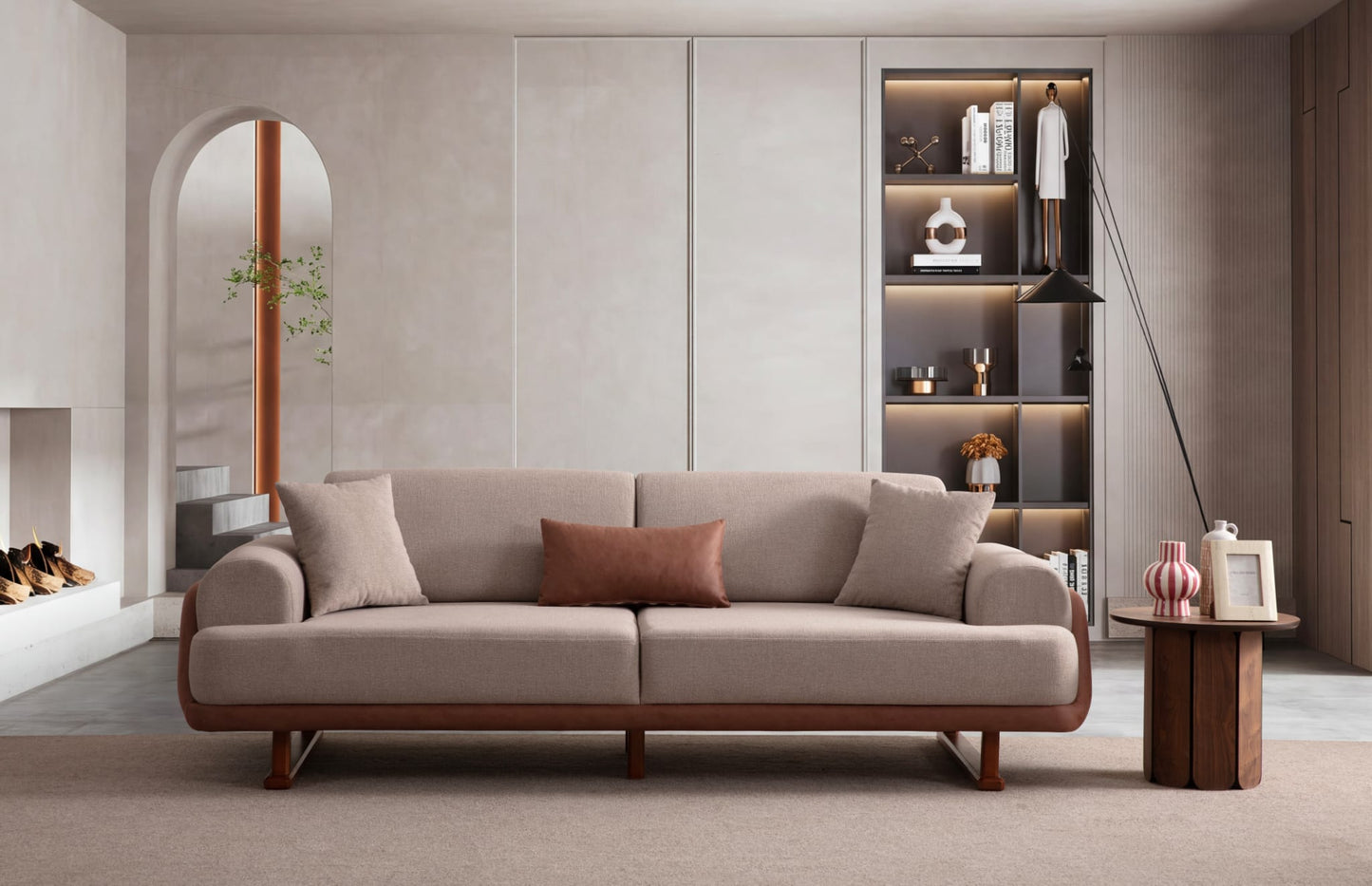 Spring Sofa Set